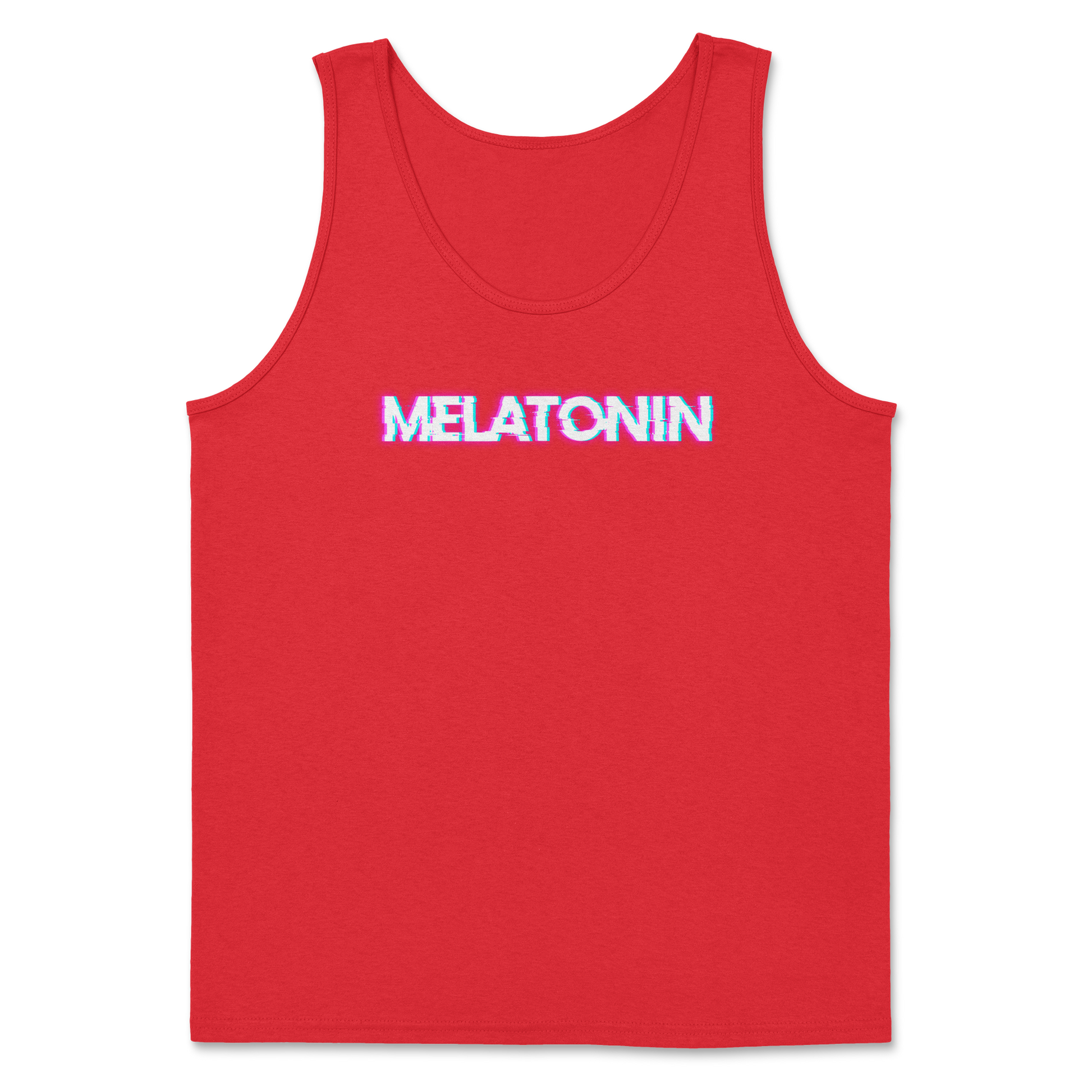 Heavy Blend Tank Top Melatonin in Red