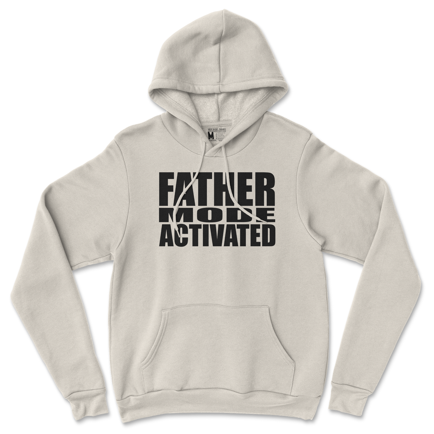 Gildan SoftStyle Hoodie Father Mode Activated in Sand
