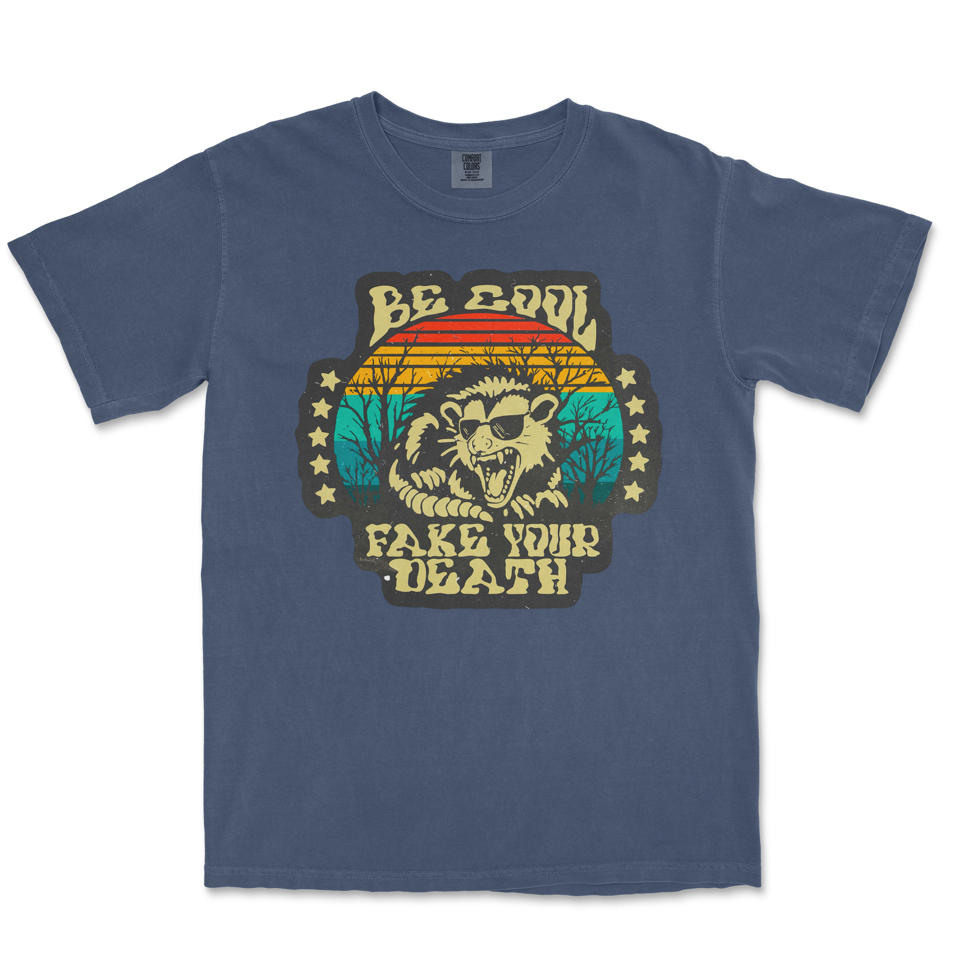 Comfort Colors T-Shirt Fake Your Death in Midnight