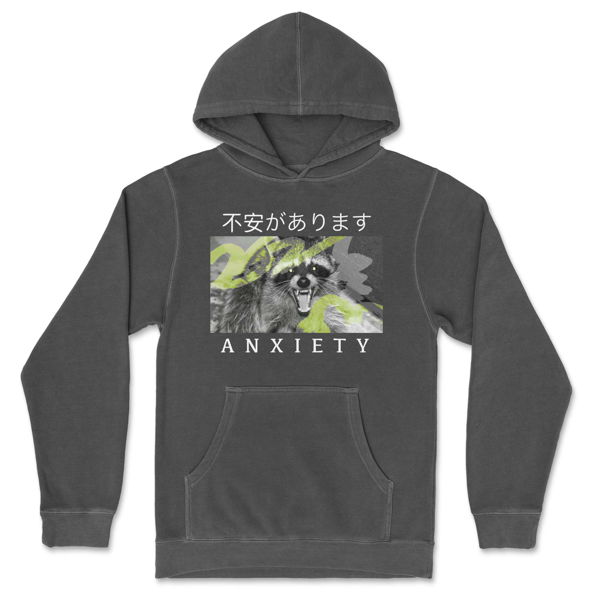 Independent Clothing Co. Hoodie Anxiety in Black