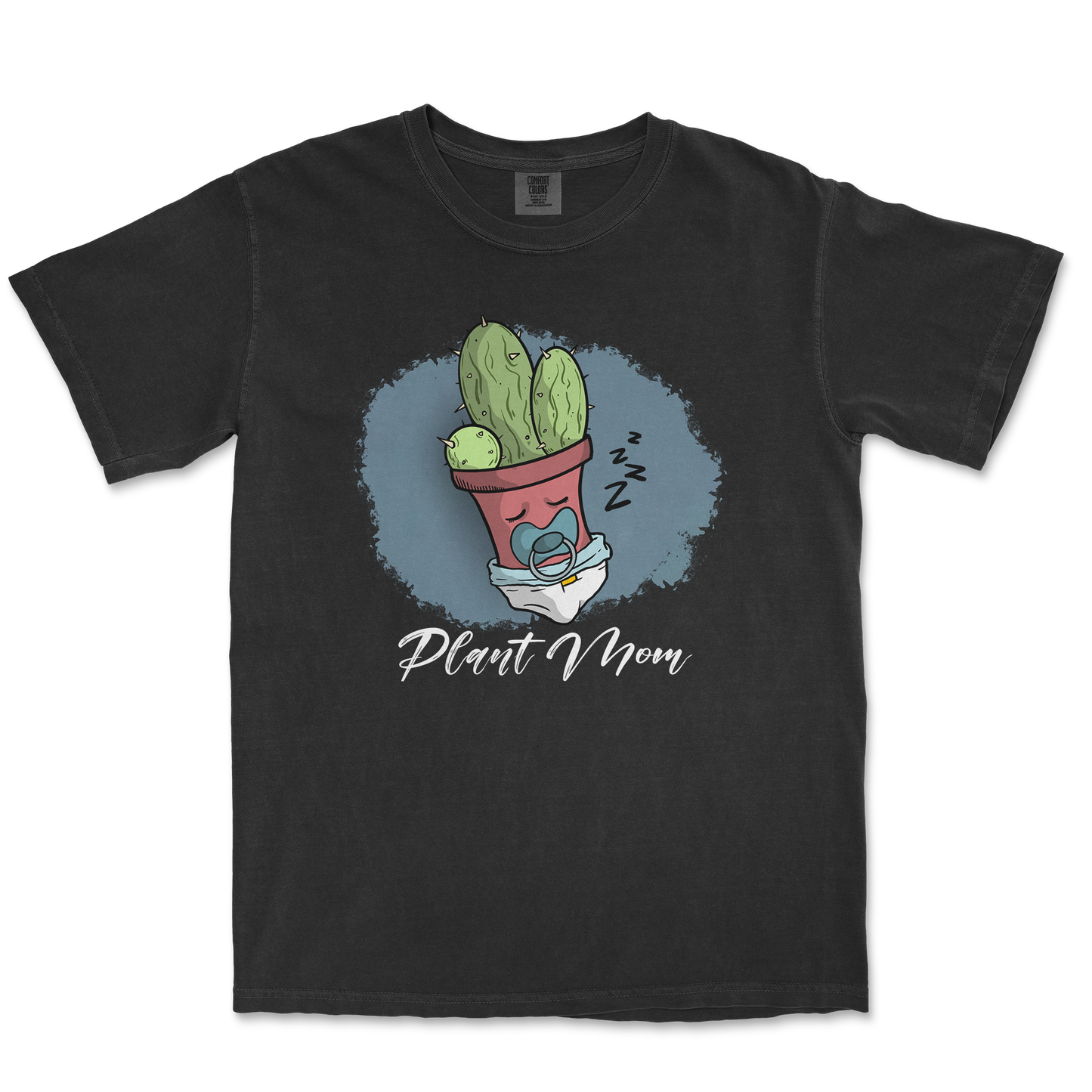 Comfort Colors T-Shirt Plant Mom 2 in Black