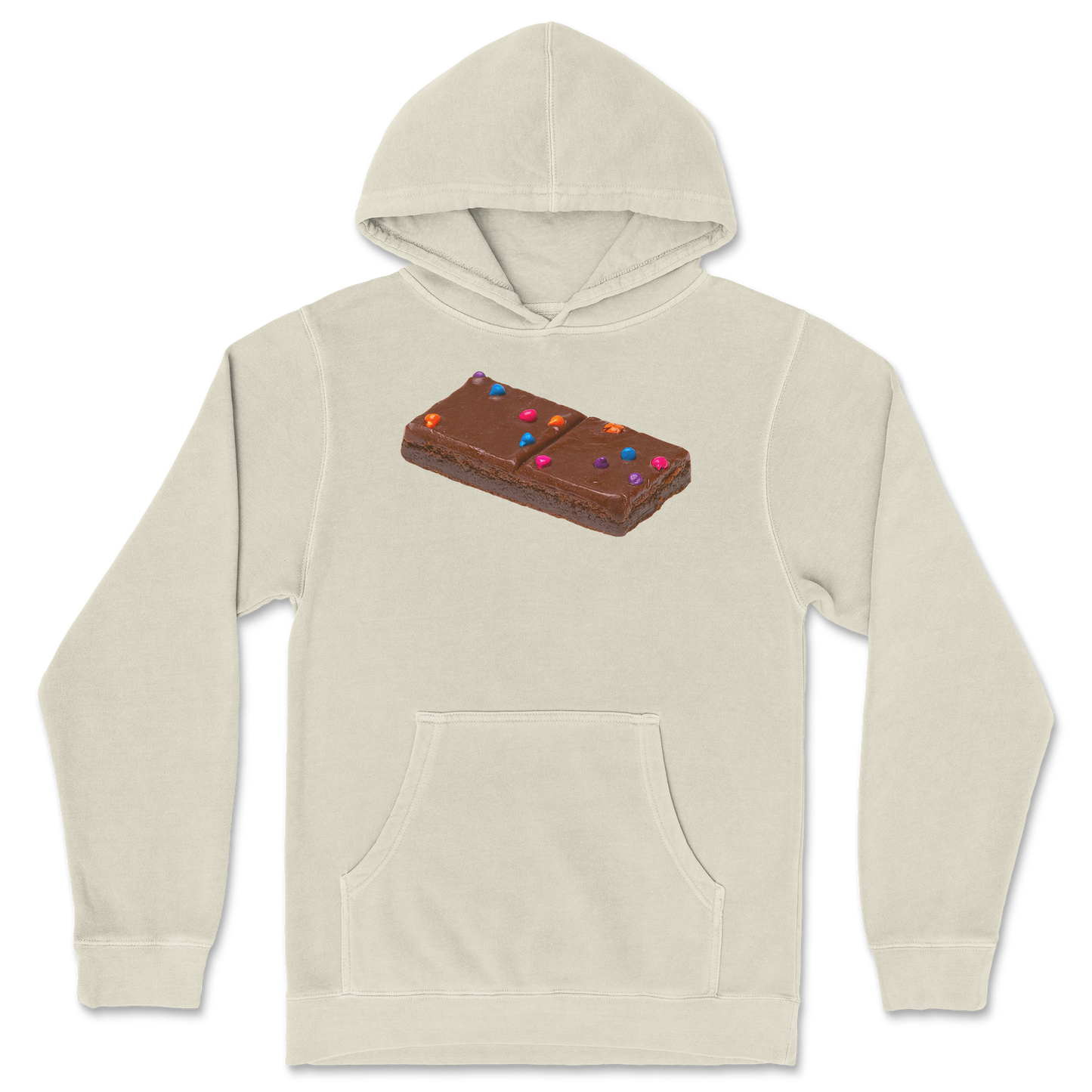 Independent Clothing Co. Hoodie Mmmmm Yummmm in Ivory