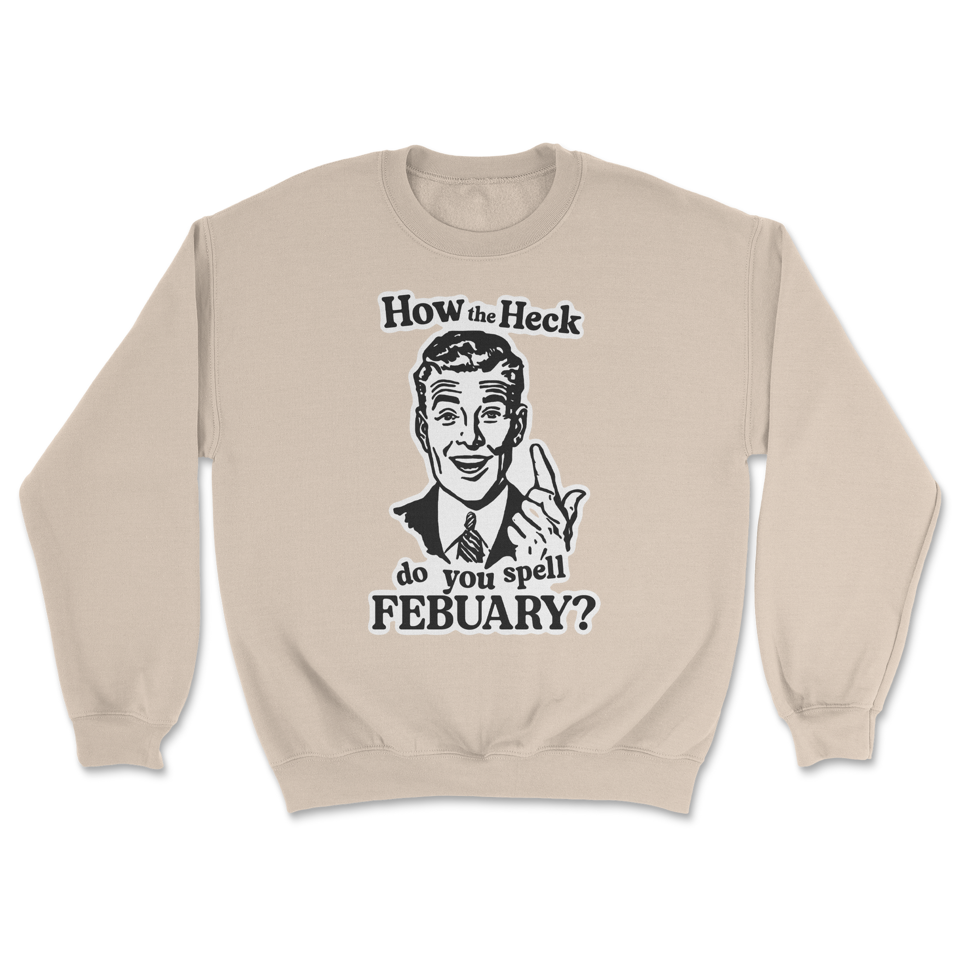 Heavy Blend Crew Neck February in Sand