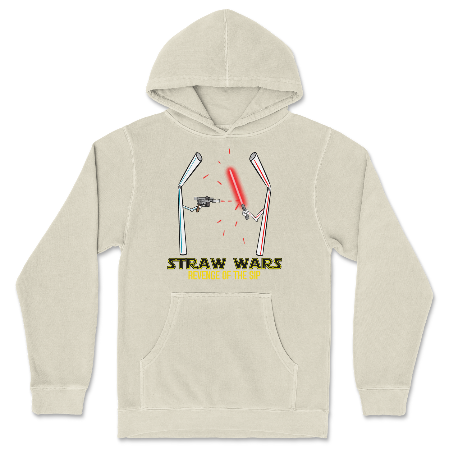 Independent Clothing Co. Hoodie Straw Wars in Ivory