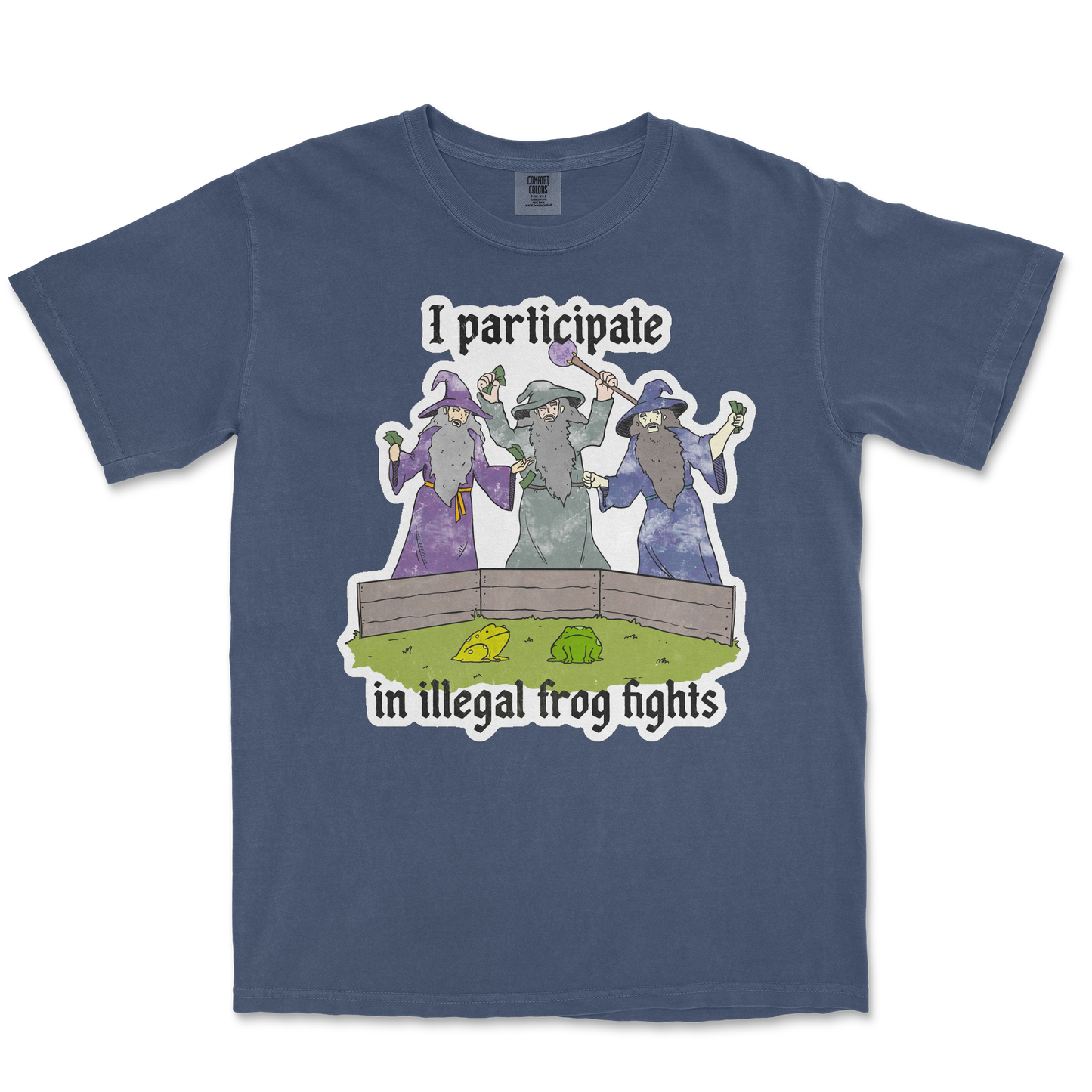Comfort Colors T-Shirt Wizard Activities in Midnight