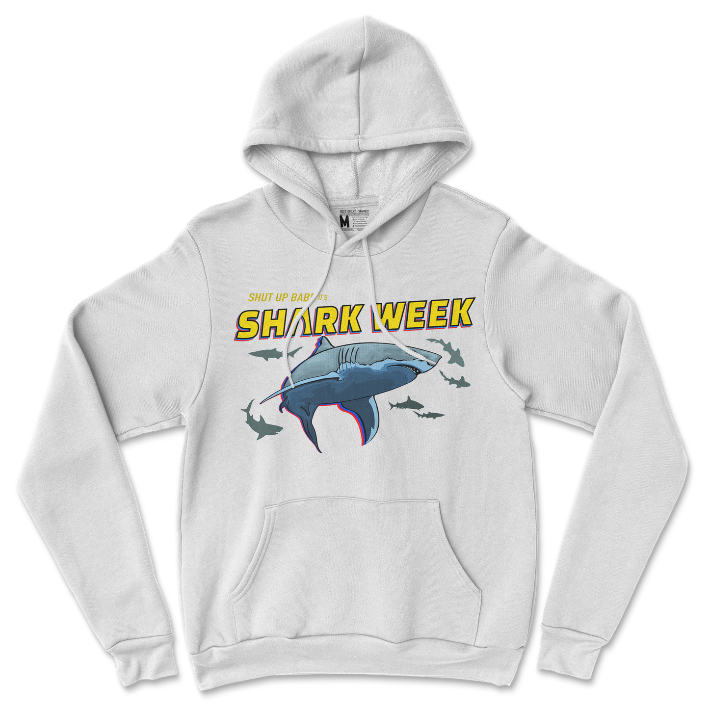 Gildan SoftStyle Hoodie in White