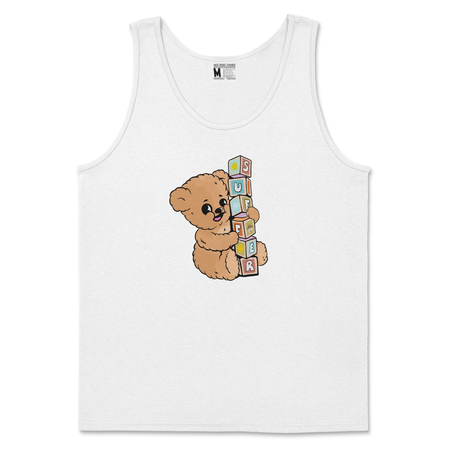 Gildan SoftStyle Tank Top in White