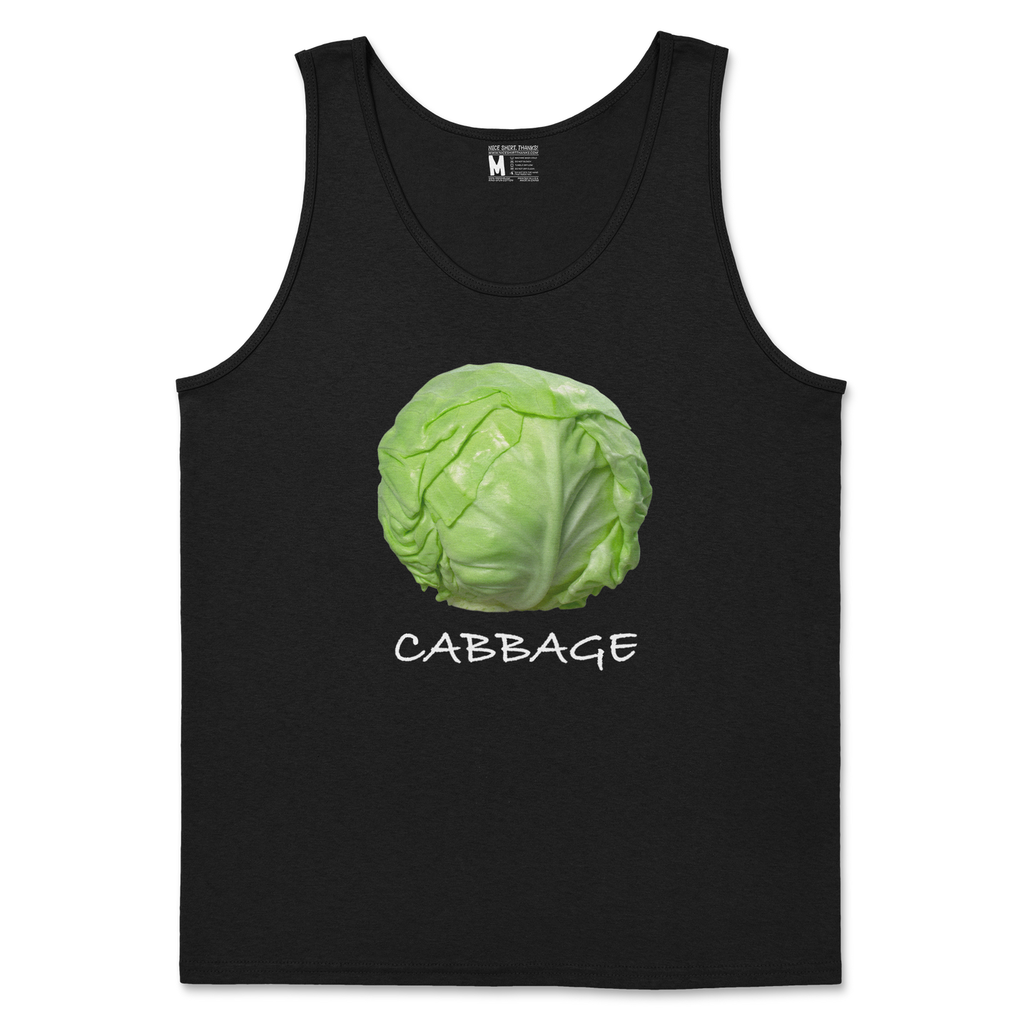 Gildan SoftStyle Tank Top Cabbage in Black