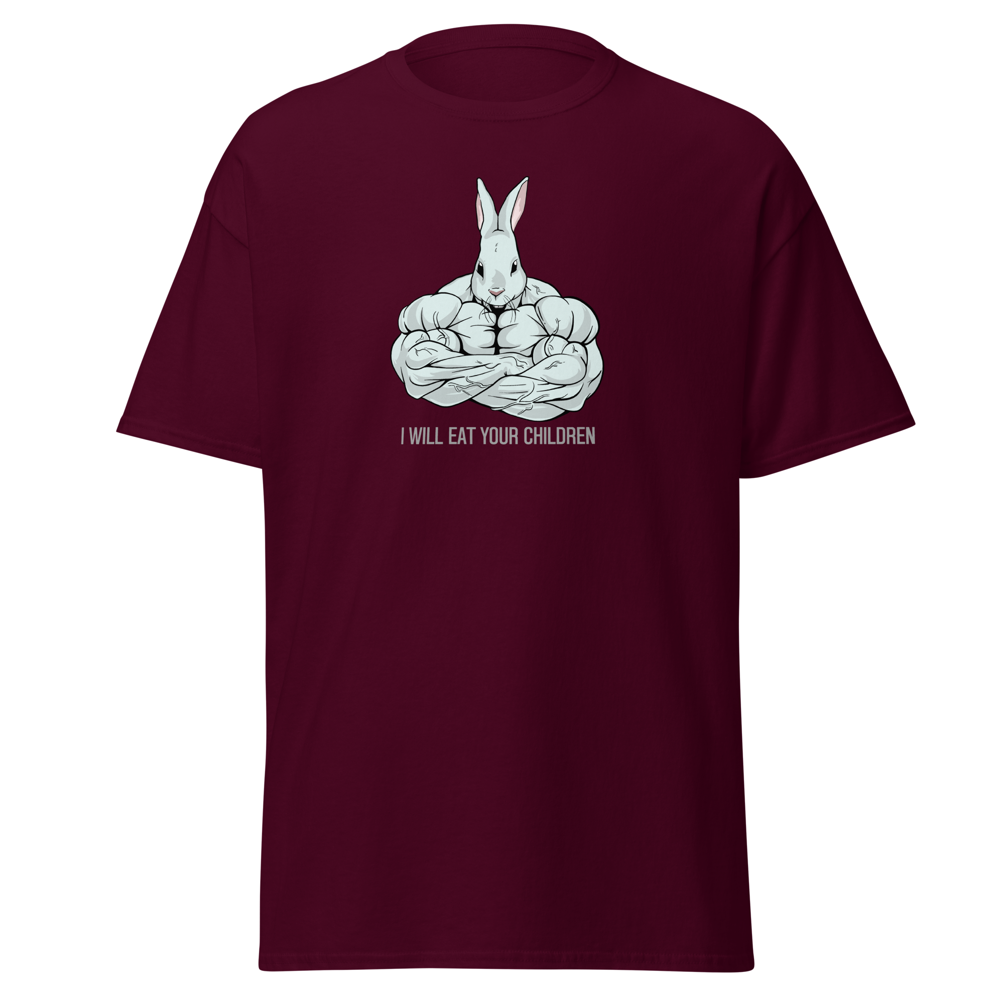 Scary Rabbit T Shirt Nice Shirt Thanks 