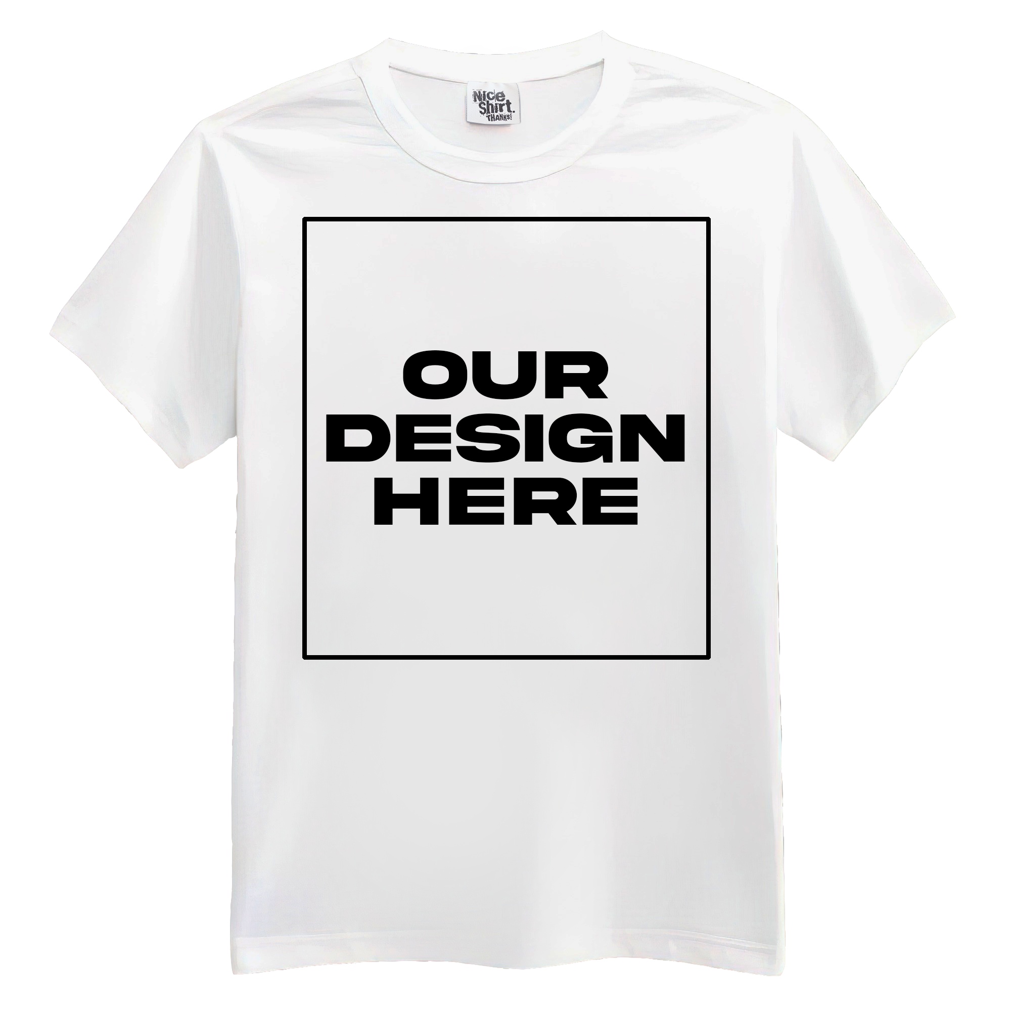 White t shirt sales example