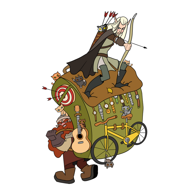 Why Are Dwarfs Always the Pack Mules