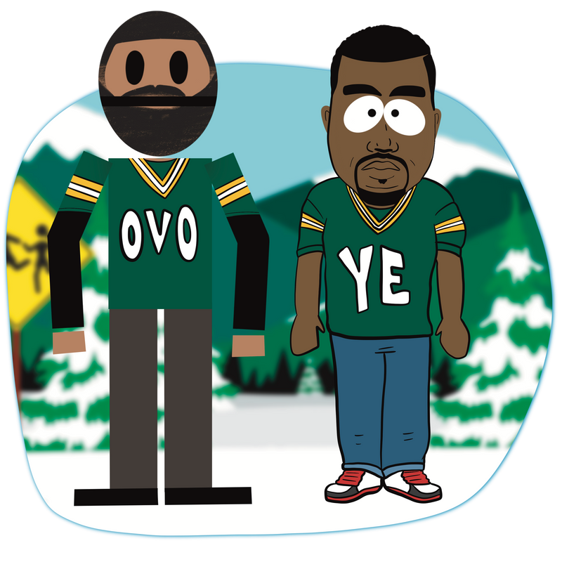 South Park Kanye and Drake