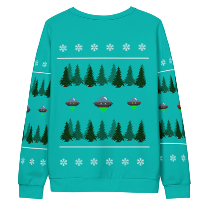 Xtra Terrestrial Tree Farm Christmas Sweater