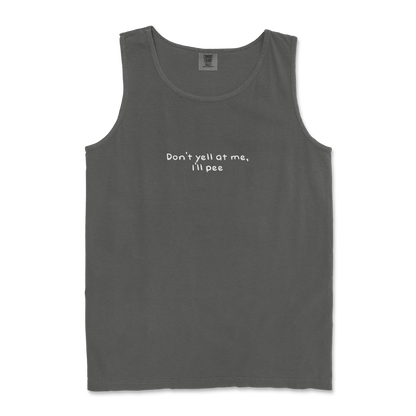 Comfort Colors Tank Top Dont Yell in Pepper