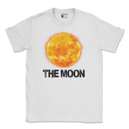 Heavy Blend T-Shirt the moon in White