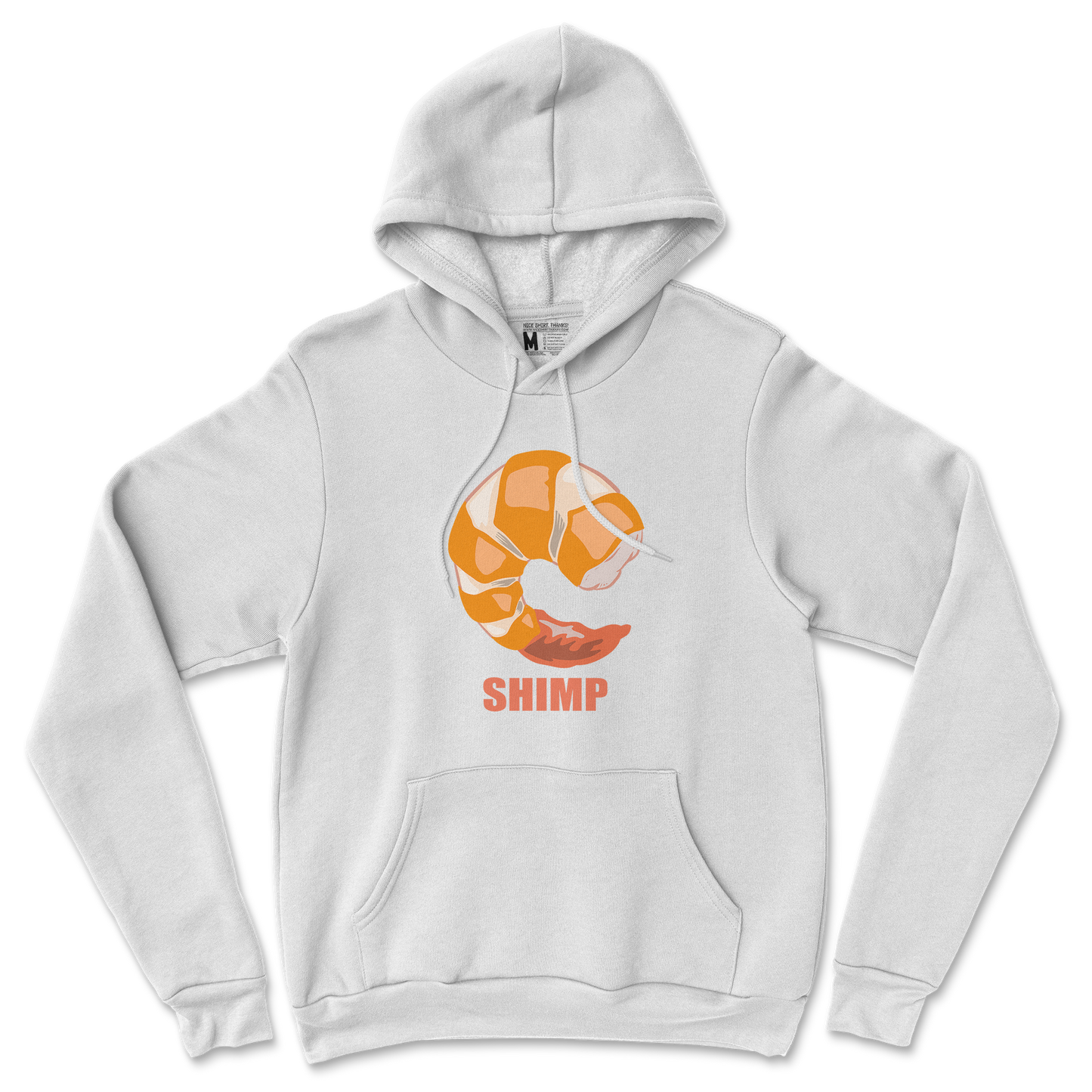 Gildan SoftStyle Hoodie Shimp in White