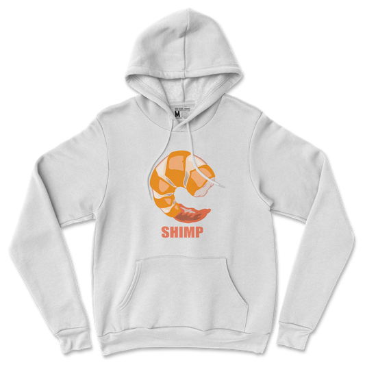 Gildan SoftStyle Hoodie Shimp in White