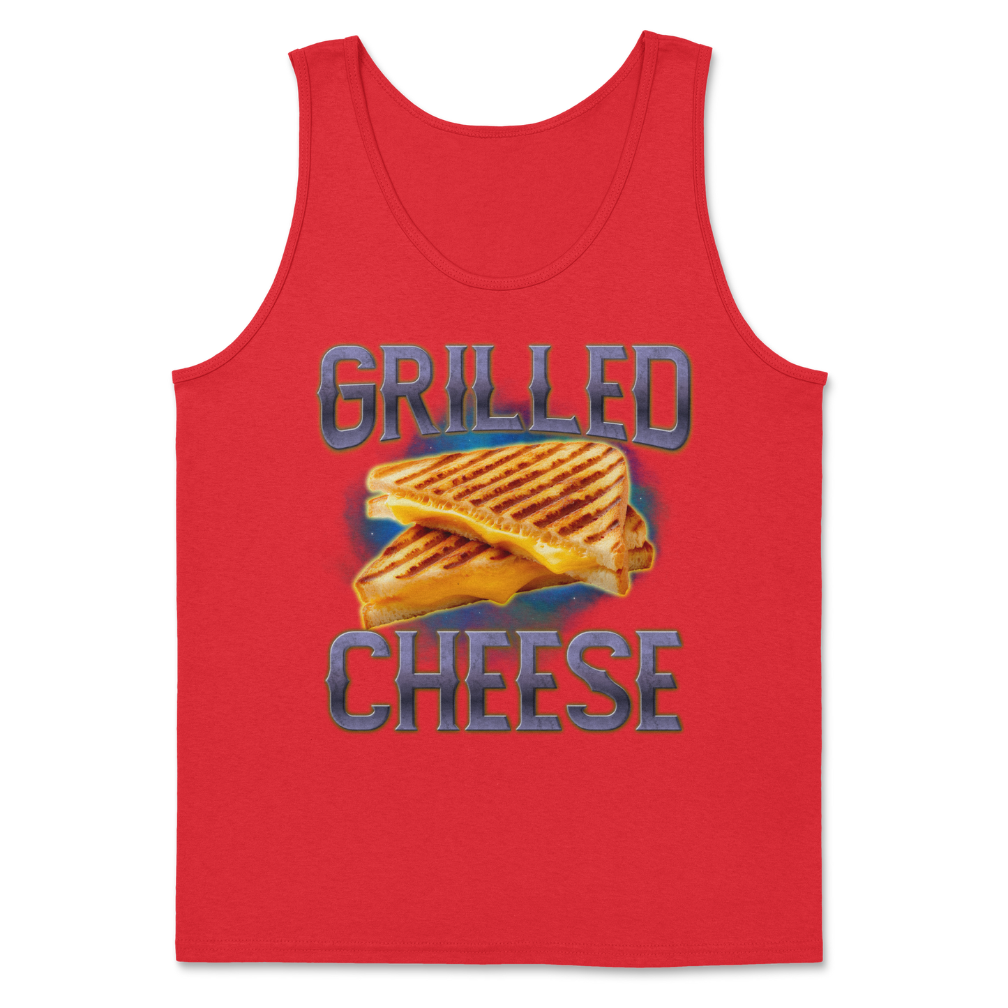 The Nice Shirt Tank Top Grilled Cheese  in Red