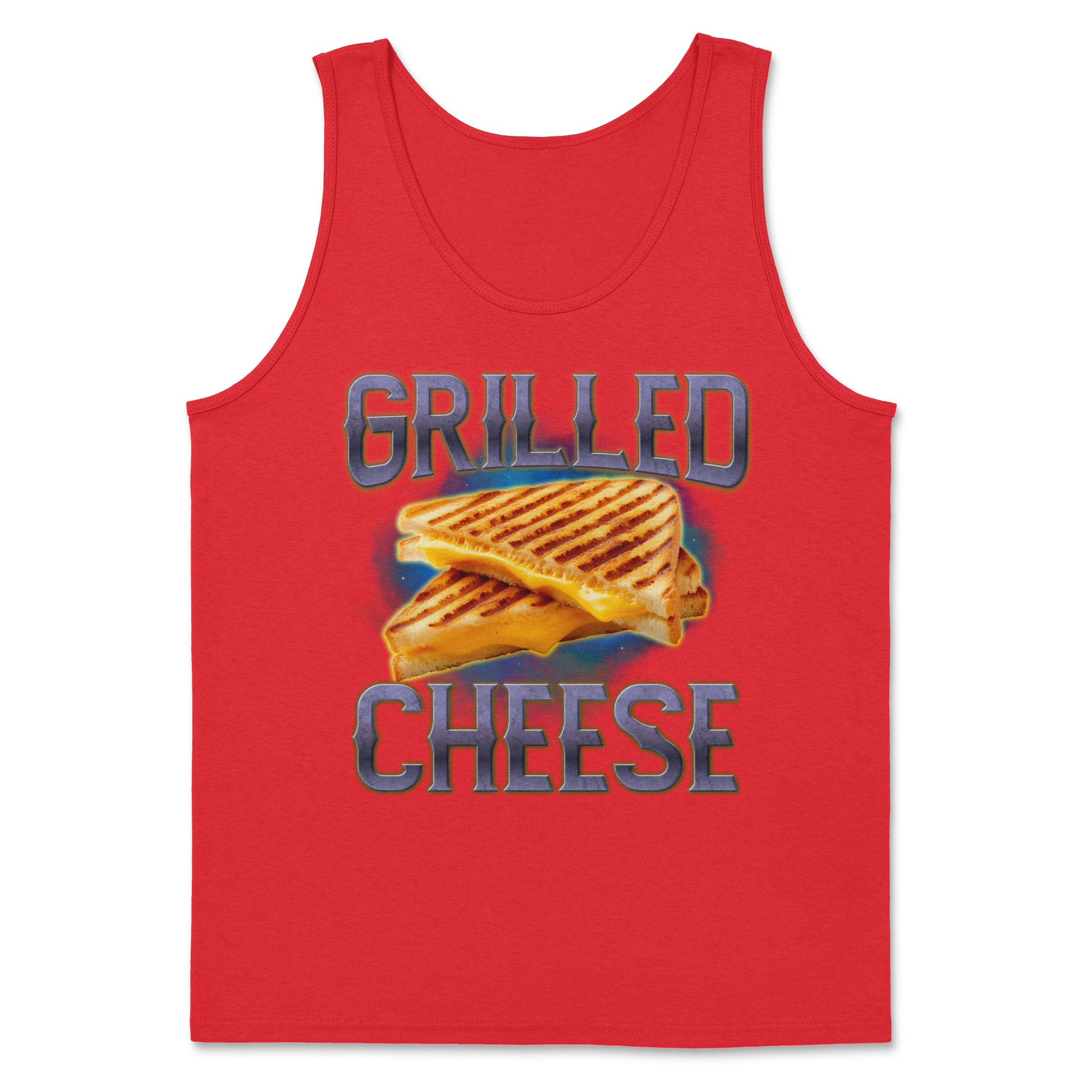 The Nice Shirt Tank Top Grilled Cheese  in Red