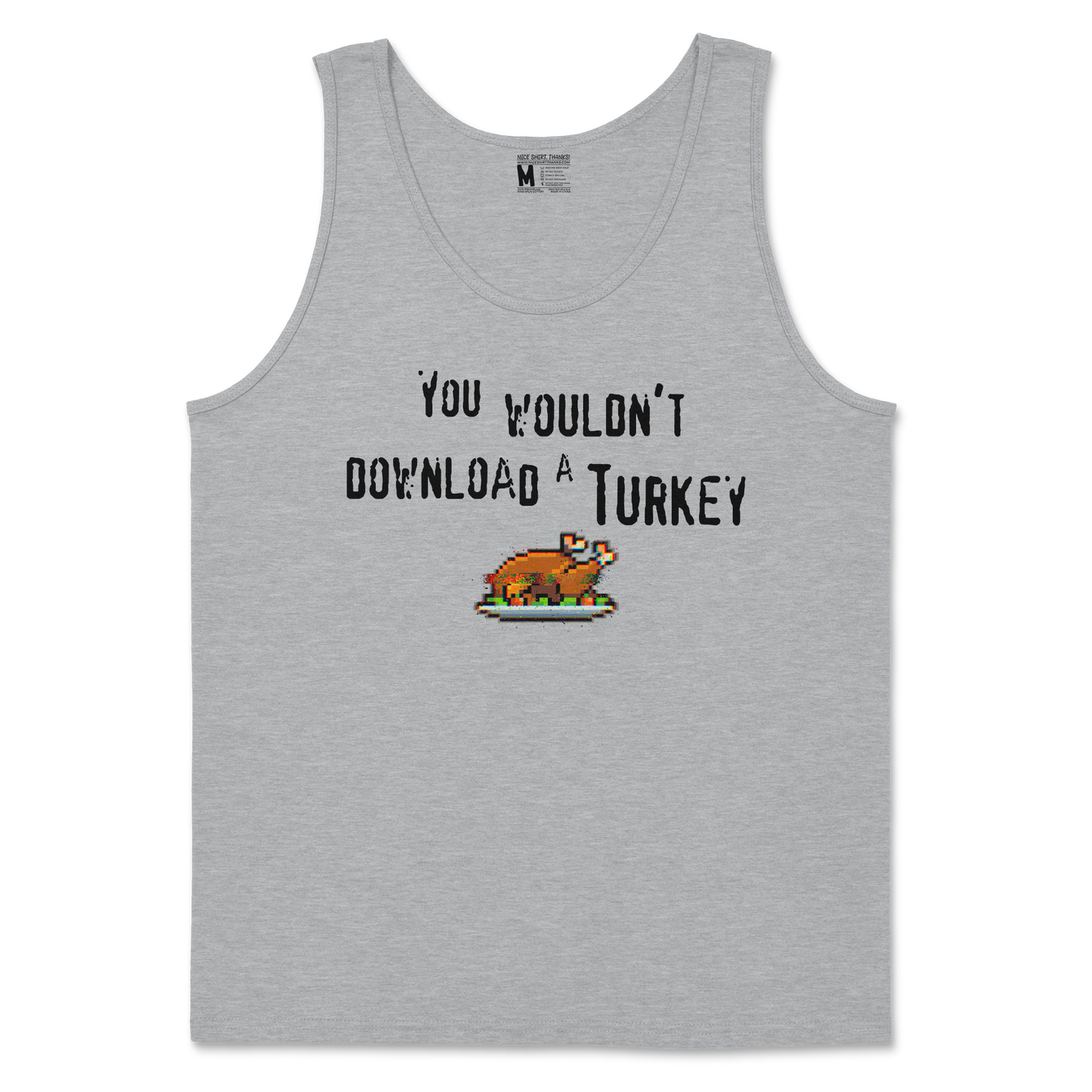 Gildan SoftStyle Tank Top Downloadable Turkey  in Sport-Grey