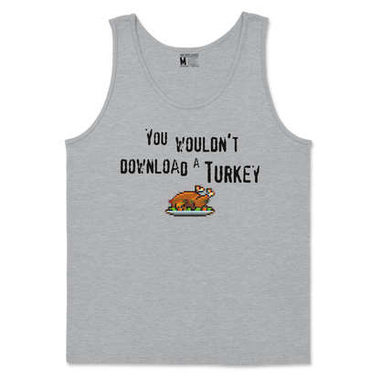 Gildan SoftStyle Tank Top Downloadable Turkey  in Sport-Grey