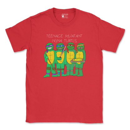 Gildan SoftStyle T-Shirt Ninja Turtles in Red