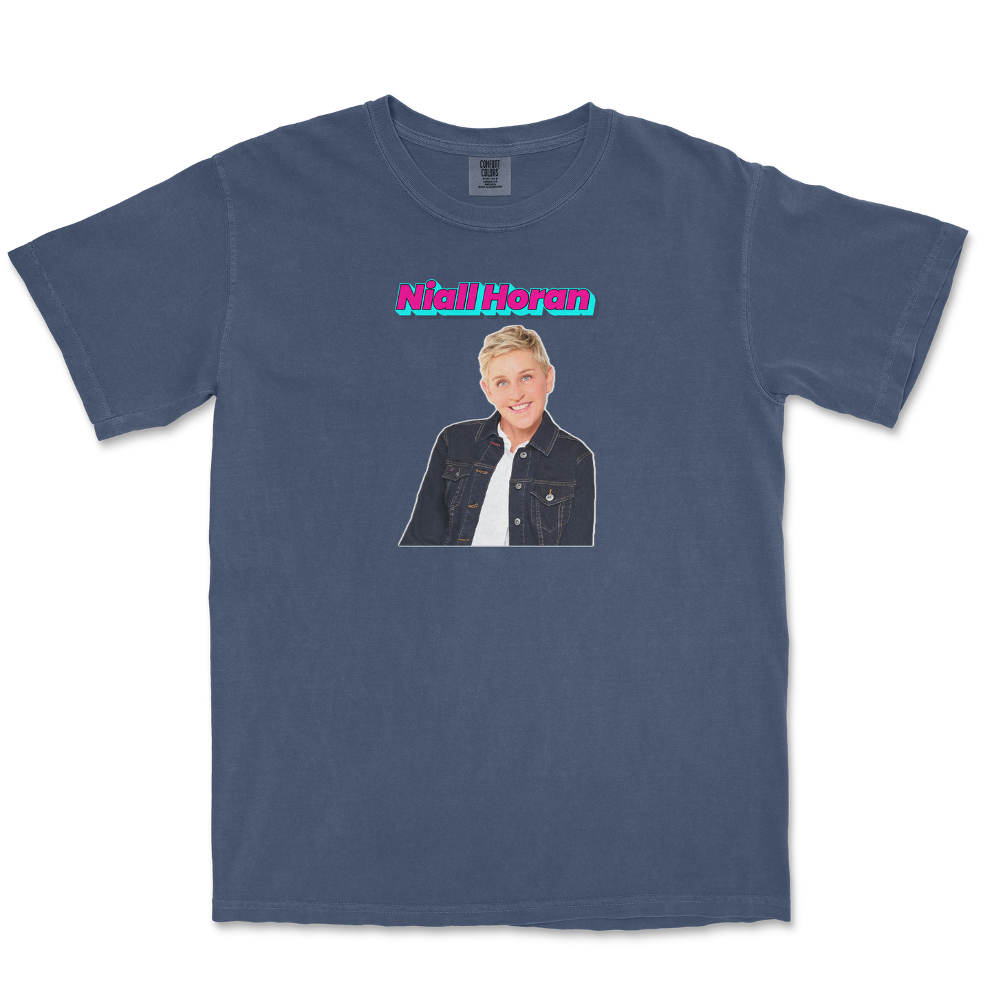 Comfort Colors T-Shirt Niall Horan in Midnight