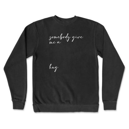 Independent Clothing Co. Crew Neck Hug Me in Black