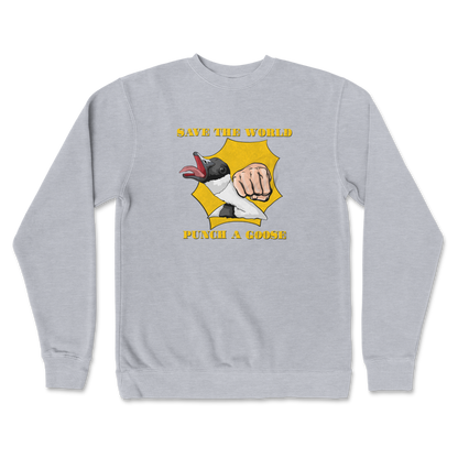 Independent Clothing Co. Crew Neck I Hate Geesel in GreyHeather