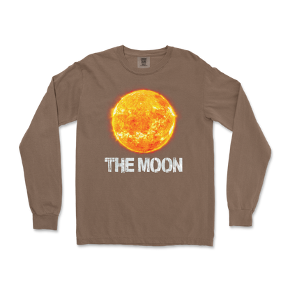 Comfort Colors Long Sleeve the moon in Espresso