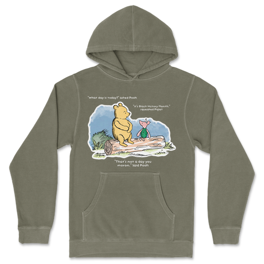 Independent Clothing Co. Hoodie Winnie the Pooh  in Olive