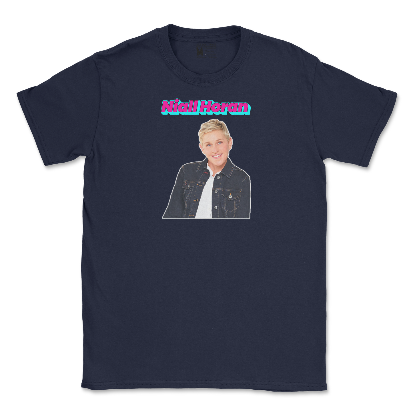 Gildan SoftStyle T-Shirt Niall Horan in Navy