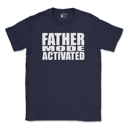 Gildan SoftStyle T-Shirt Father Mode Activated in Navy