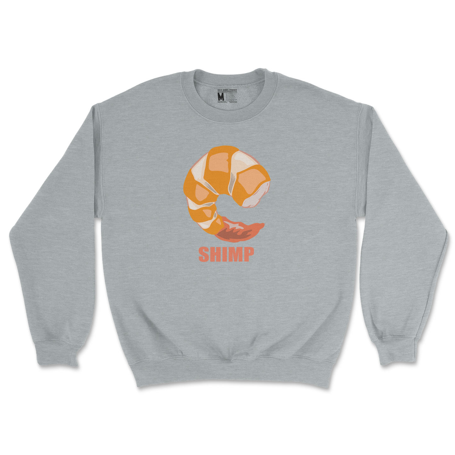 Gildan SoftStyle Crew Neck Shimp in Sports Grey