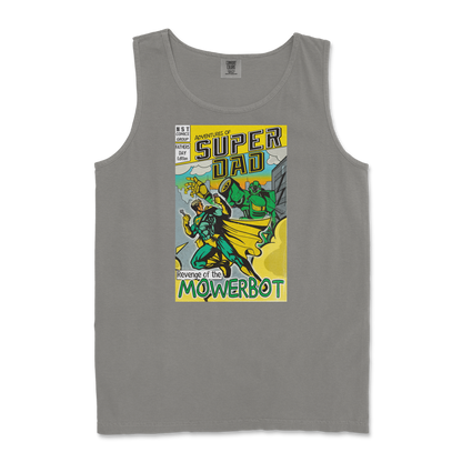 Comfort Colors Tank Top Super Dad in Grey