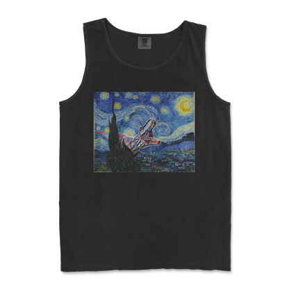 Comfort Colors Tank Top Van Gogh but Cooler in Black