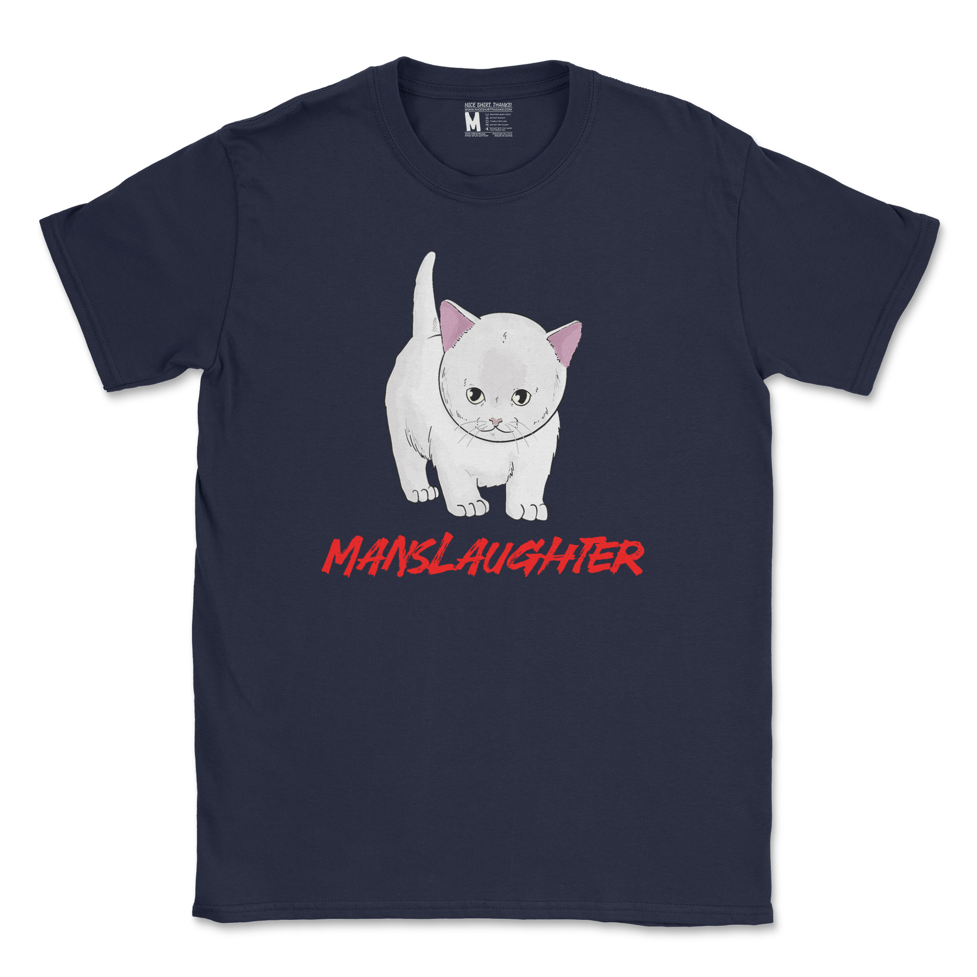 Gildan SoftStyle T-Shirt Manslaughter in Navy