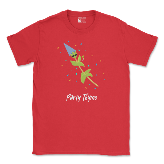 Gildan SoftStyle T-Shirt Party Thyme in Red