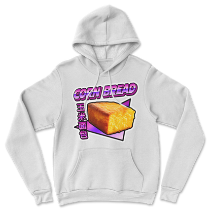 The Nice Shirt Hoodie Corn Bread  in White