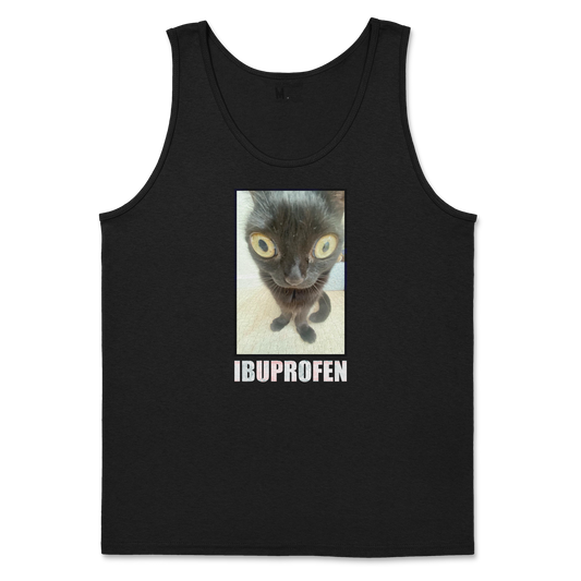 Gildan SoftStyle Tank Top Ibuprofen  in Black