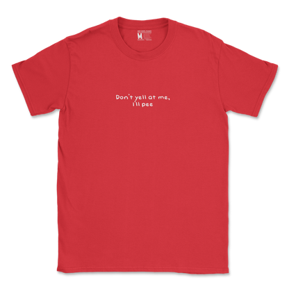 Gildan SoftStyle T-Shirt Dont Yell in Red