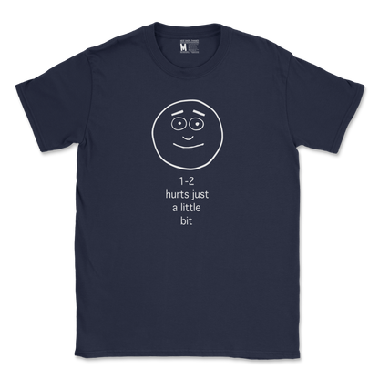 Gildan SoftStyle T-Shirt Hurts A Little Bit in Navy