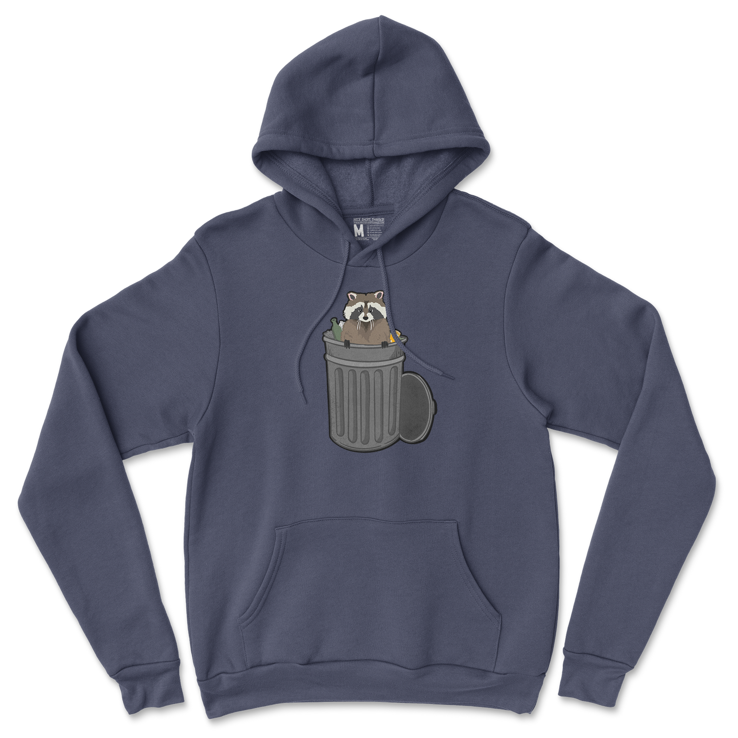 Gildan SoftStyle Hoodie Trash Panda Enthusiast in Navy