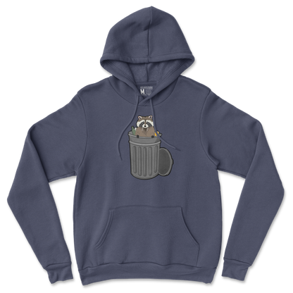 Gildan SoftStyle Hoodie Trash Panda Enthusiast in Navy