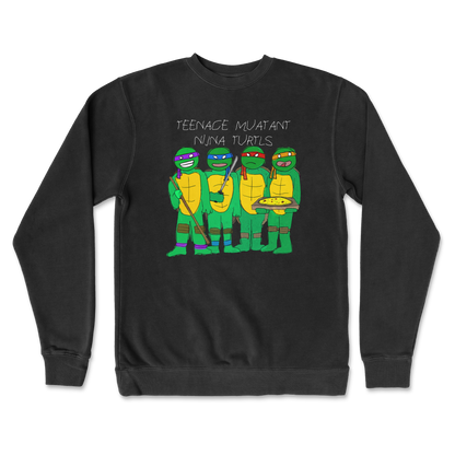 Independent Clothing Co. Crew Neck Ninja Turtles in Black