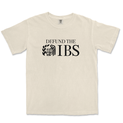 Comfort Colors T-Shirt Defund The IBS in Ivory