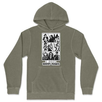 Independent Clothing Co. Hoodie Daddy Issues  in Olive