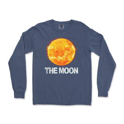 Comfort Colors Long Sleeve the moon in Midnight