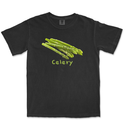 Comfort Colors T-Shirt Celery in Black