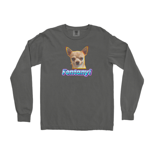 Comfort Colors Long Sleeve Fent in Pepper